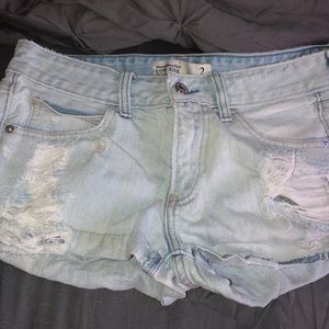 jean shorts
